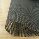 Black PVC Mesh Textiline Fabric Water Resistant 1m-3.2m Width Multi Color supplier