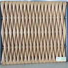 Strong Durable Plastic Wicker Material , Anti Bacterial Round Pvc Poly Rattan supplier