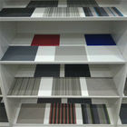 Water - Proof PVC Woven Vinyl Flooring Roll For Office / Hotel / Gym Indoor Furniture supplier