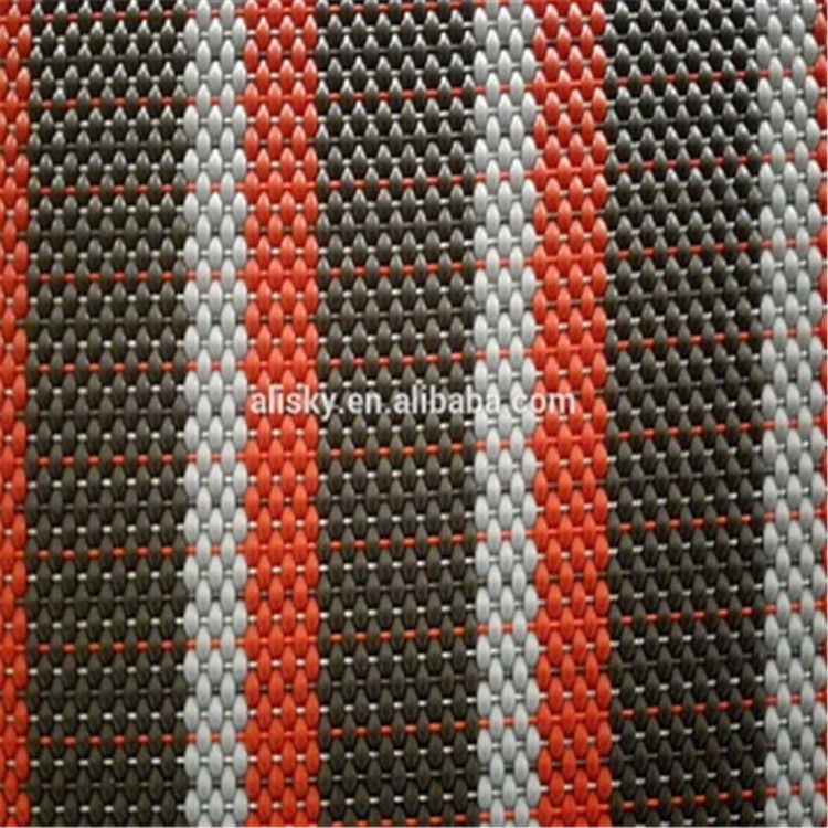 Fashion Braided Woven Vinyl Flooring For Marina Flame Resistant Material supplier