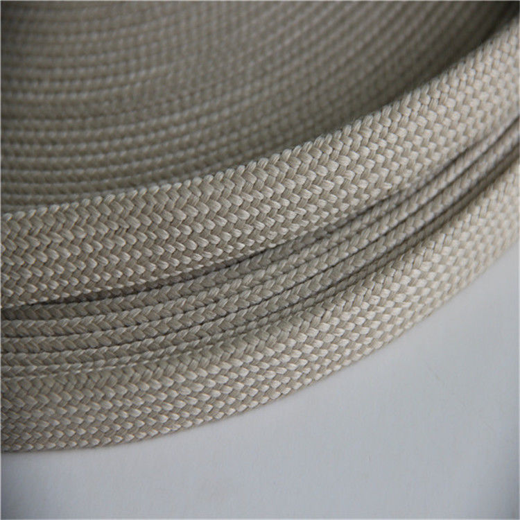 Robust 20mm Polyester Webbing , Woven Elastic Webbing With Pe Rattan supplier