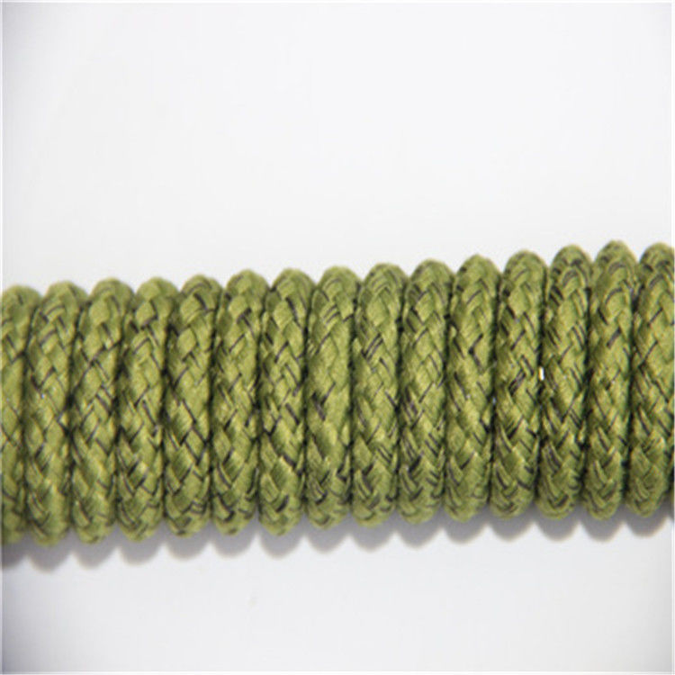 8mm Blue Outdoor Furniture Rope Polyester Material Impact Resistance supplier