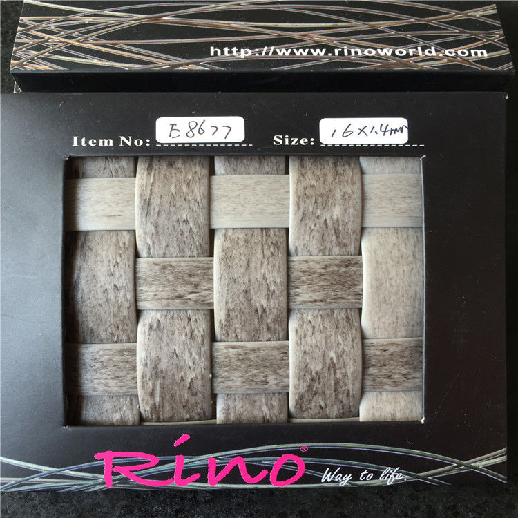Flat Core PE Rattan , Professional Rattan Raw Material Wear Resistant supplier