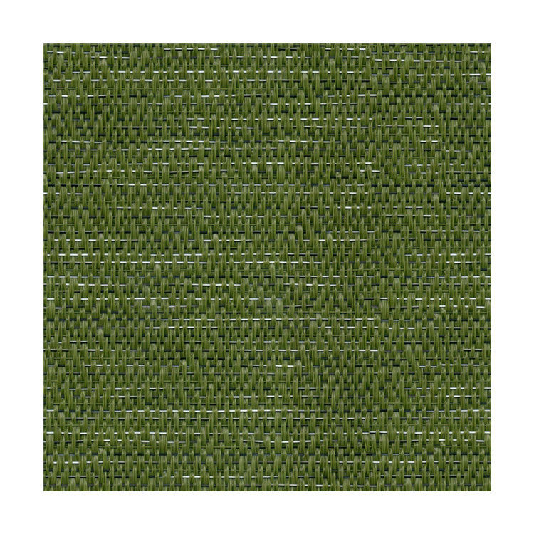 Green Woven Vinyl Carpet  Anti - Slip For Commercial / Woven Floor Covering supplier