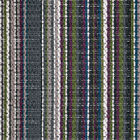 Multi Stripe Rectangle Woven Vinyl Flooring , Indoor PVC Woven Vinyl Tile supplier
