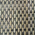Pvc Coated Textiline Fabric , Breathable Mesh Fabric Woven Polyester Material supplier