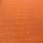 Fade Resistant Orange PVC Coated Polyester Mesh Fabric For Chair 50 Meter Per Roll supplier