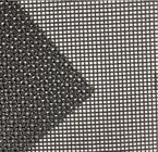 Woven Vinyl 30% Polyester 70% PVC Open Mesh Fabric For  Outdoor Pool Fence supplier