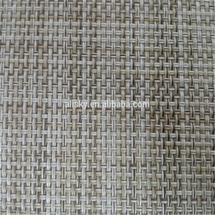 Anti Bacterial PVC Coated Yarn , 500Dx1000D Woven Yarn For Chair supplier