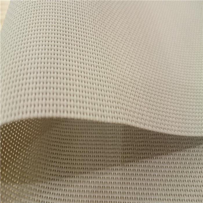 Heavy Duty Pvc Coated Webbing , Durable Polyester Plastic Mesh Fabric supplier
