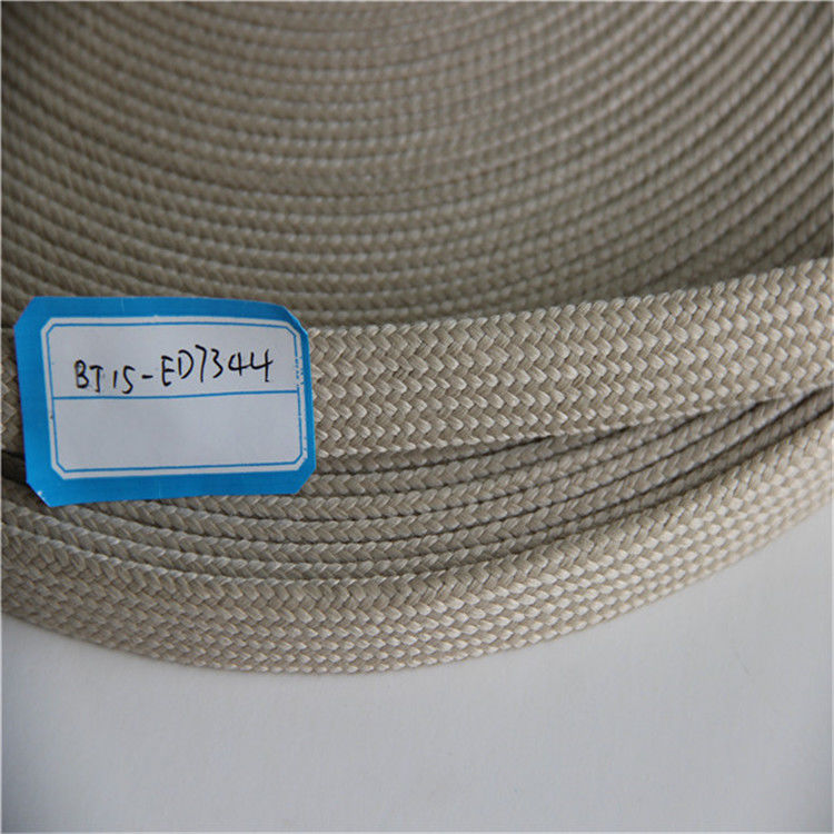 Polyester Olefin Braided Webbing , Fashion Anti Slip Woven Ropes supplier